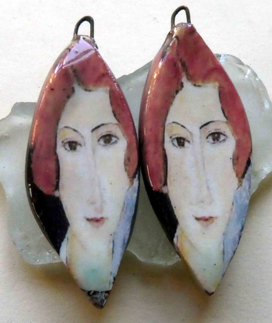 Ceramic Modigliani Drops #13