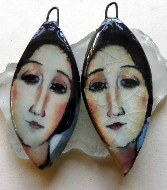 Ceramic Modigliani Drops #14