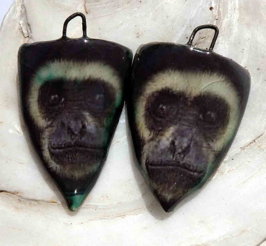 Ceramic Monkey Face Shield Droppers